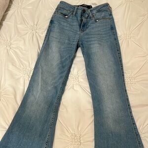Hollister size 24 flared jeans